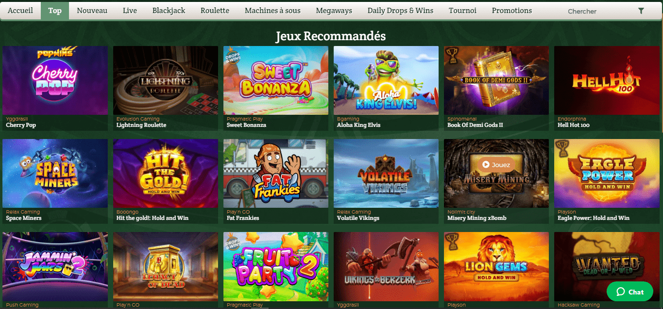 jeux argent casino